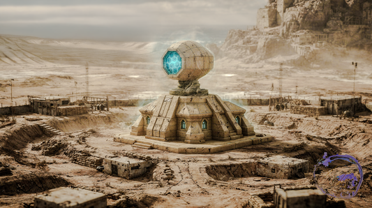 Axtlan Formation Building Concept Art #1 digital artwork preview