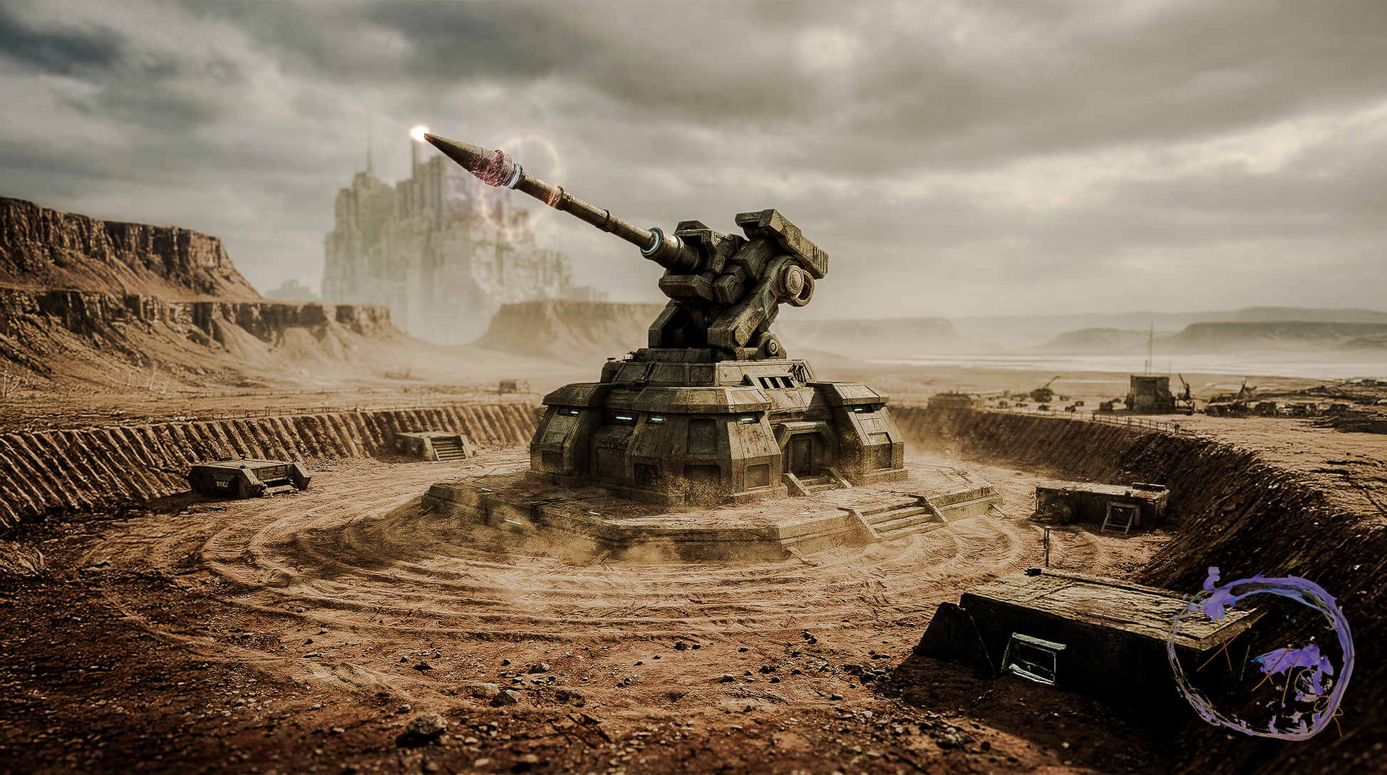 Axtlan Formation Building Concept Art #3 digital artwork preview