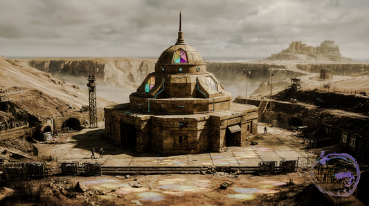 Axtlan Formation Building Concept Art #4 digital artwork preview
