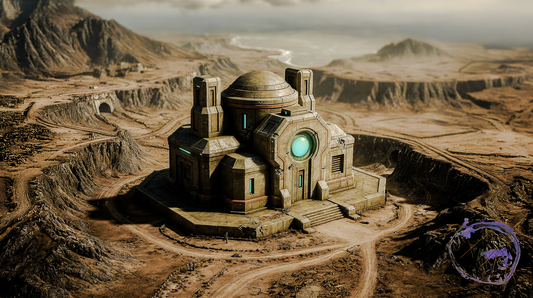 Axtlan Formation Building Concept Art #5 digital artwork preview