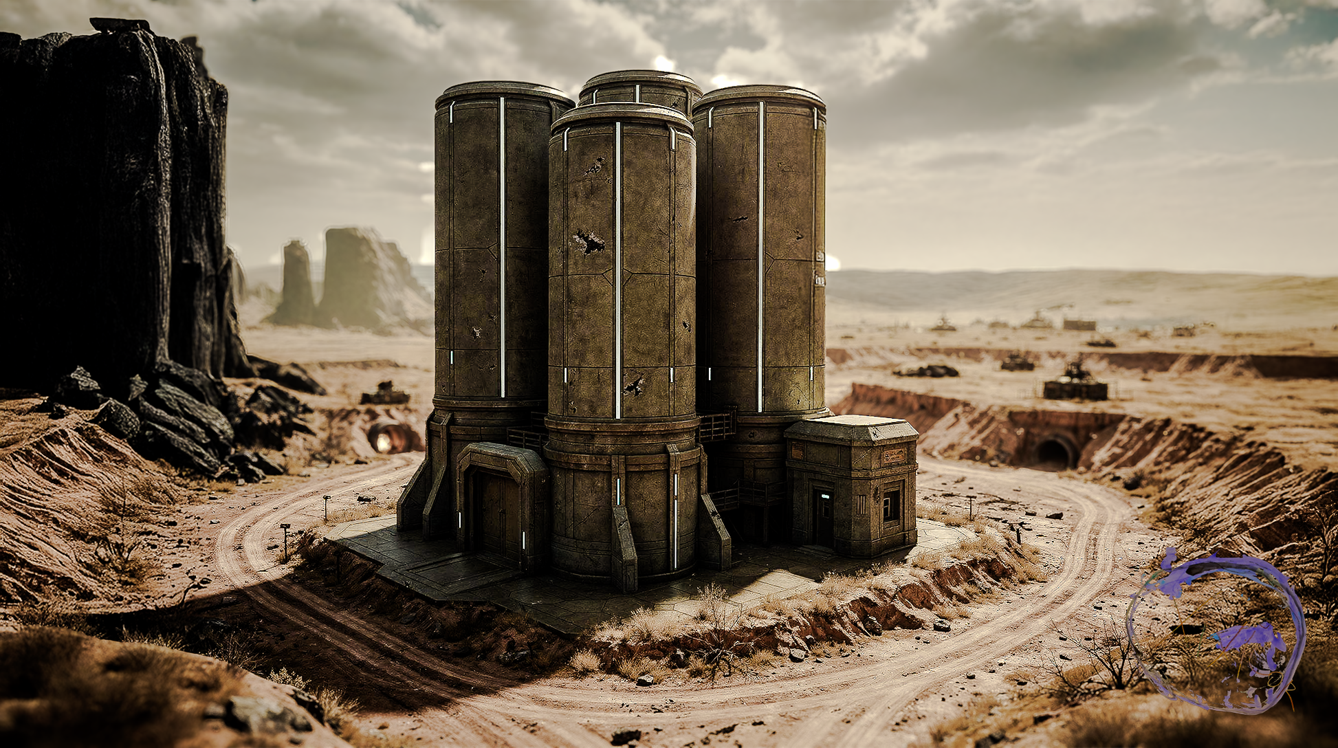 Axtlan Formation Building Concept Art #7 digital artwork preview