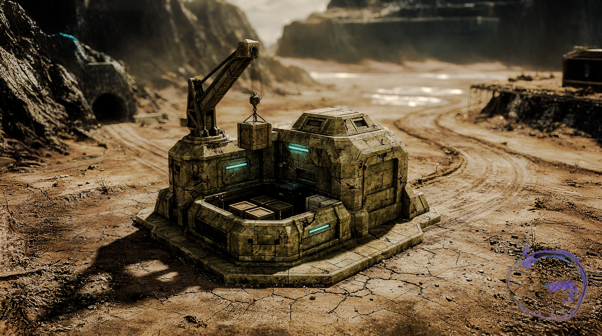 Axtlan Formation Building Concept Art #8 digital artwork preview