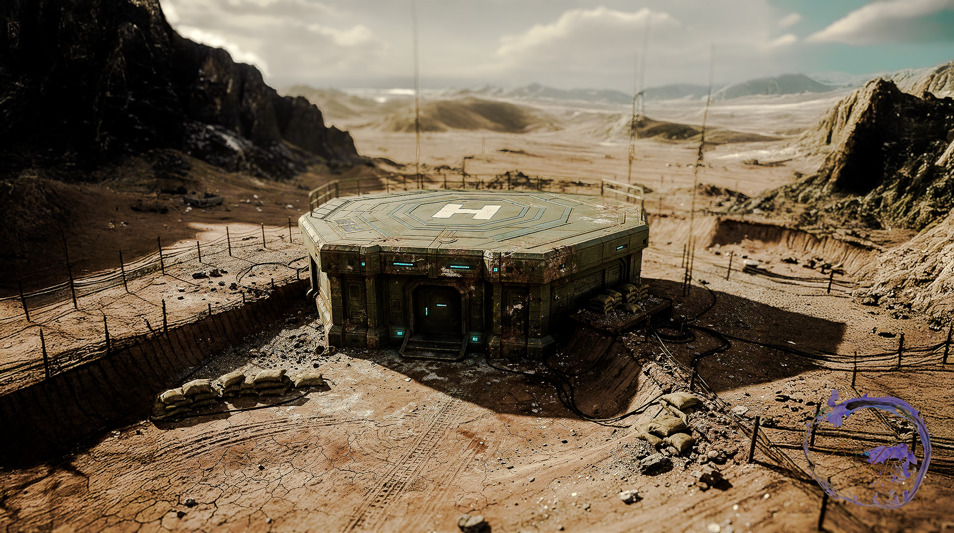 Axtlan Formation Building Concept Art #16 digital artwork preview