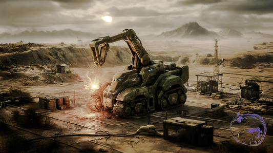 Axtlan Formation Vehicle Concept Art #4 digital artwork preview