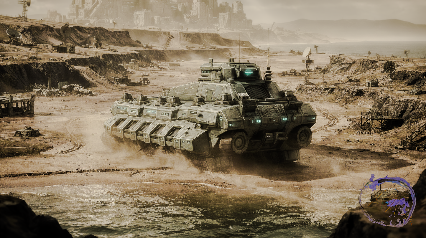 Axtlan Formation Vehicle Concept Art #14 digital artwork preview