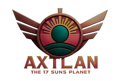 Axtlan The 17 Suns Planet official logo