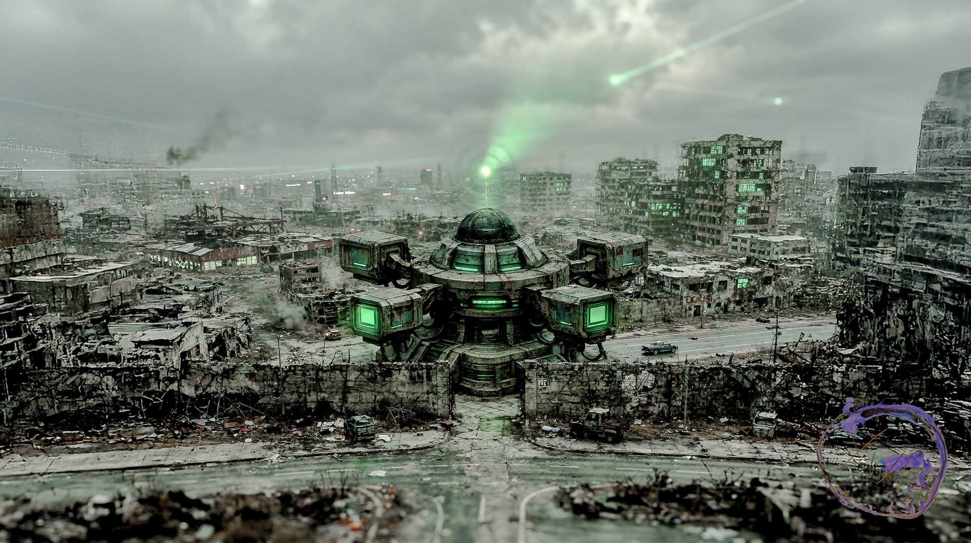 Axtlan Rats Building Concept Art #4 digital artwork preview