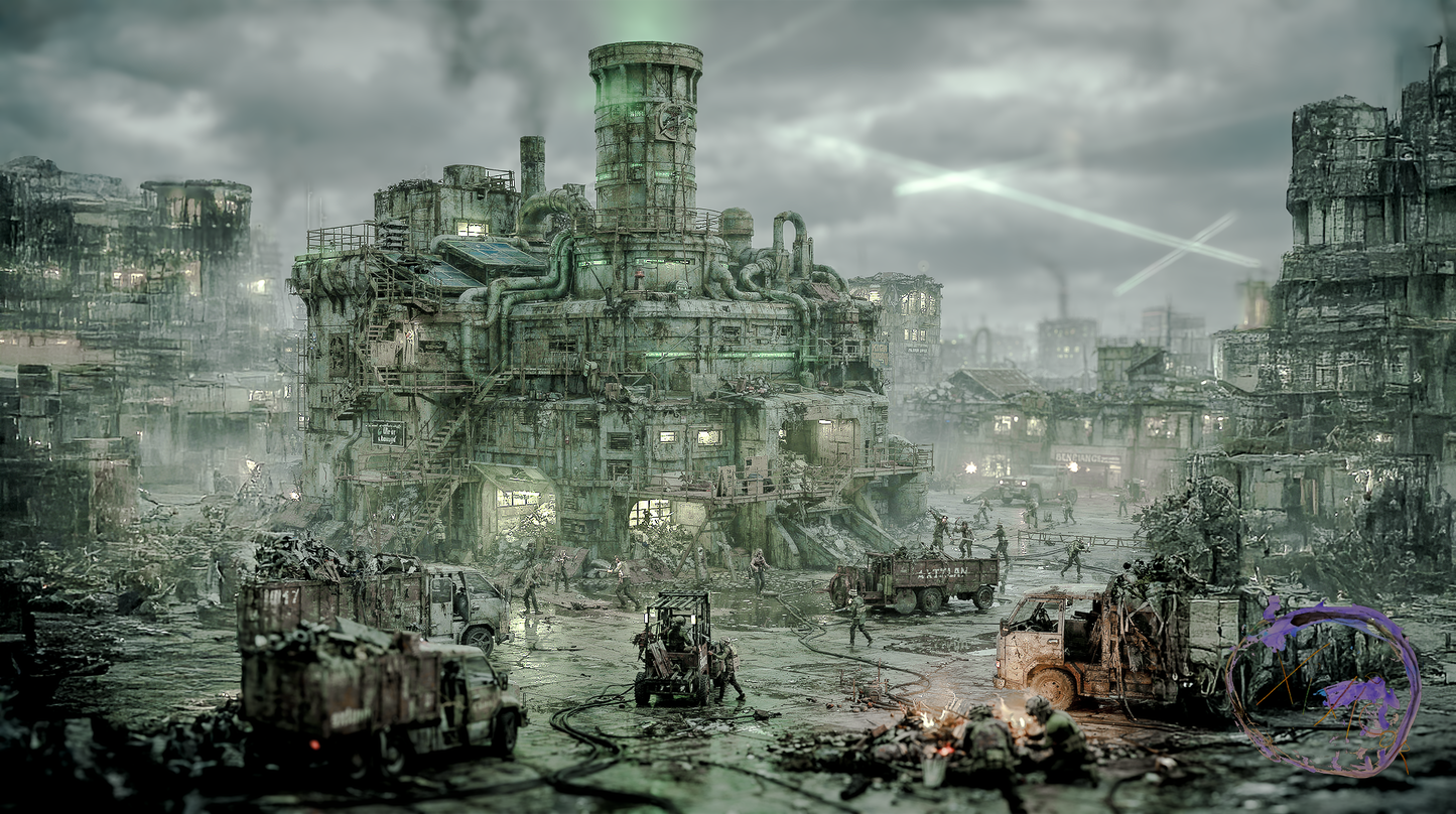 Axtlan Rats Building Concept Art #5 digital artwork preview