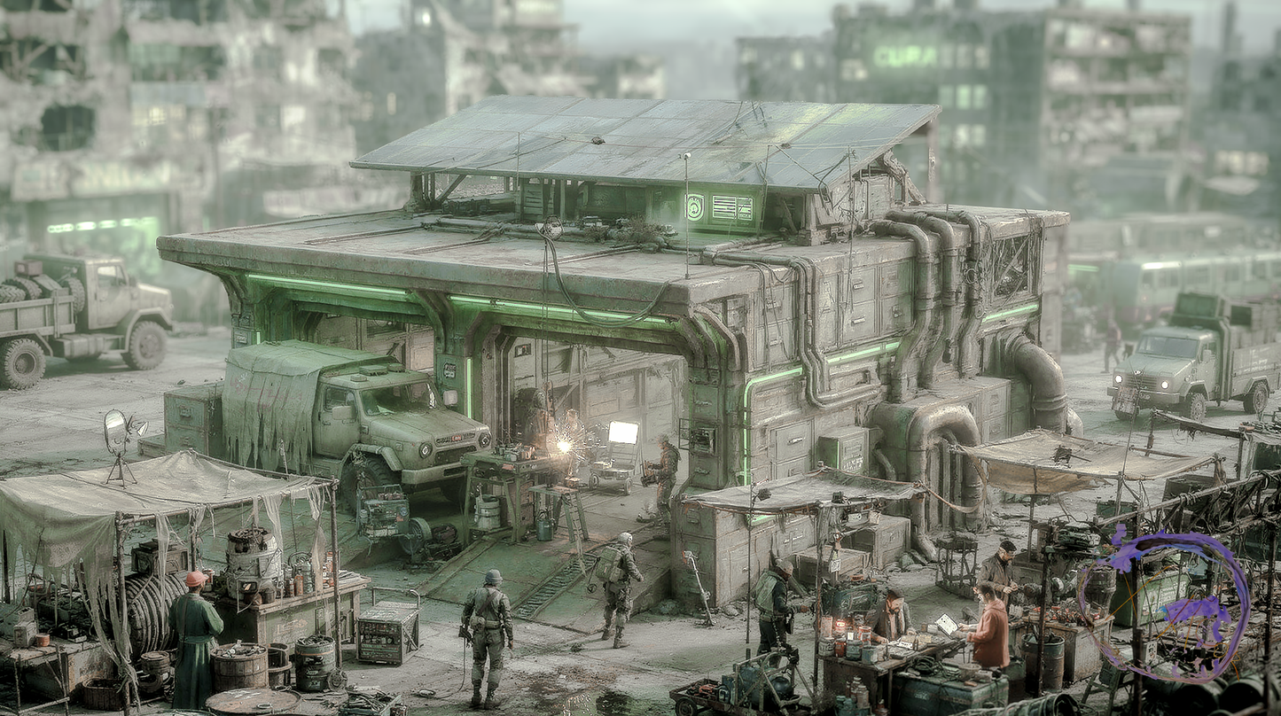 Axtlan Rats Building Concept Art #7 digital artwork preview