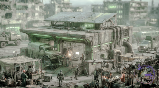 Axtlan Rats Building Concept Art #7 digital artwork preview
