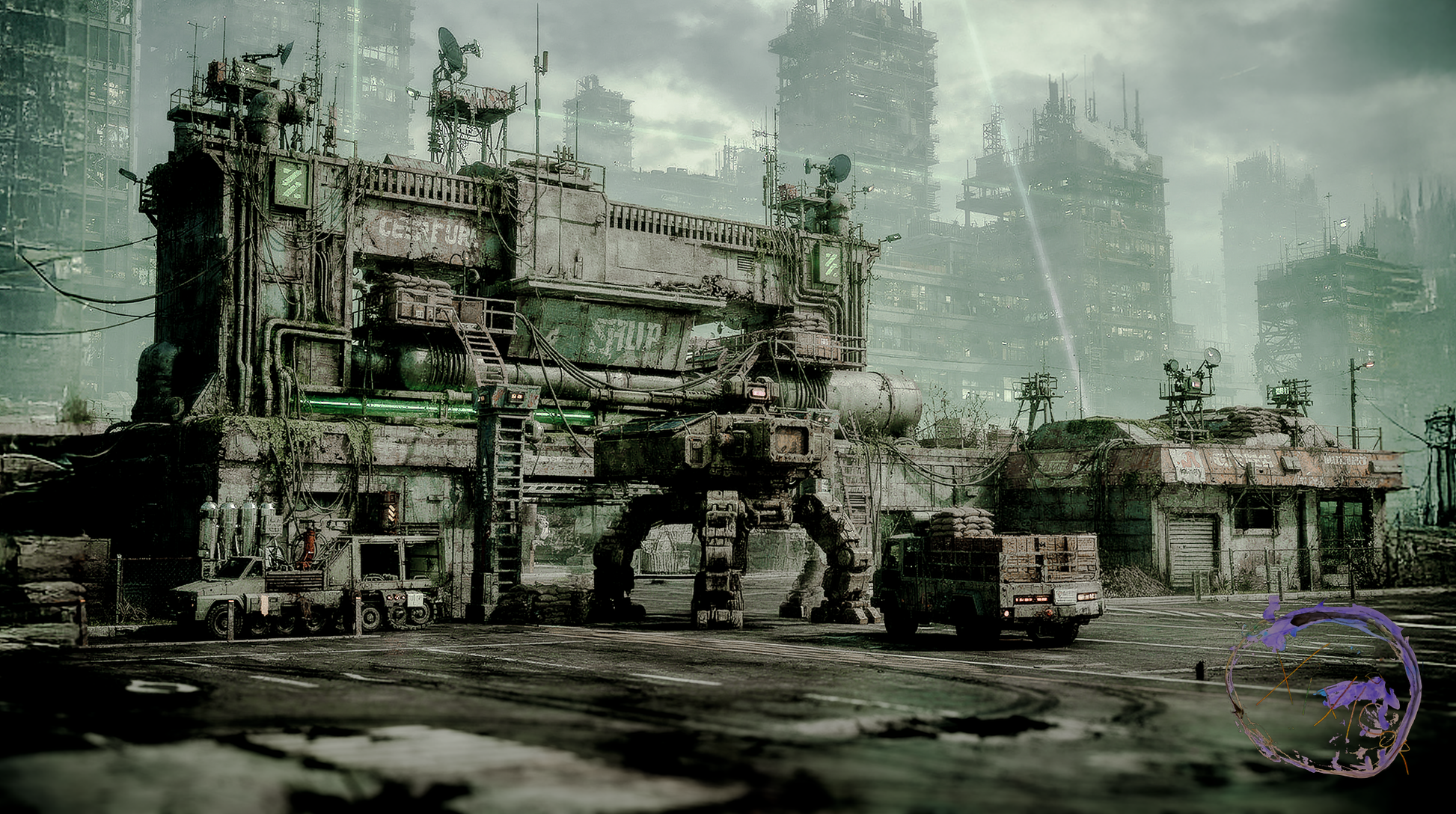 Axtlan Rats Building Concept Art #8 digital artwork preview