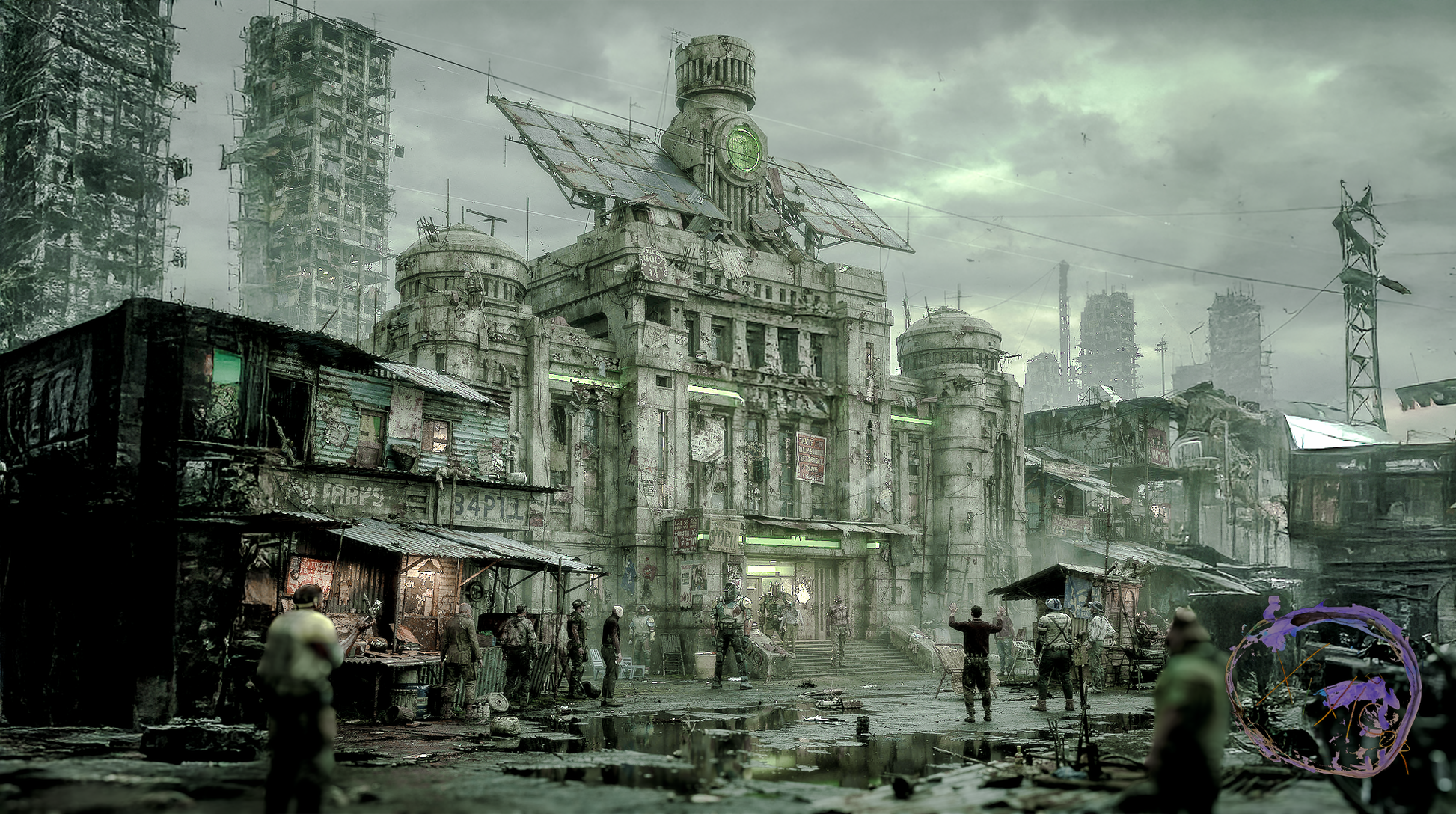 Axtlan Rats Building Concept Art #16 digital artwork preview