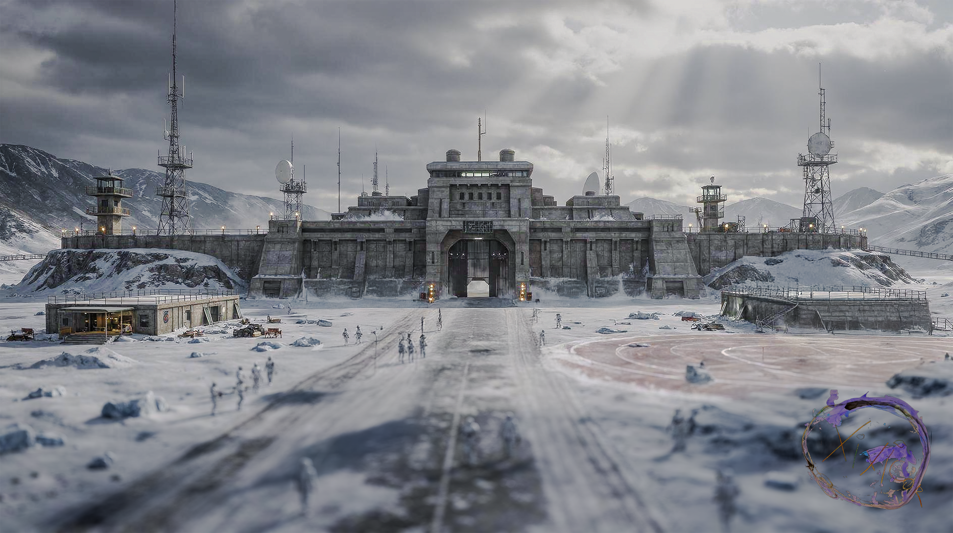 Axtlan Sirocco Building Concept Art #8 digital artwork preview