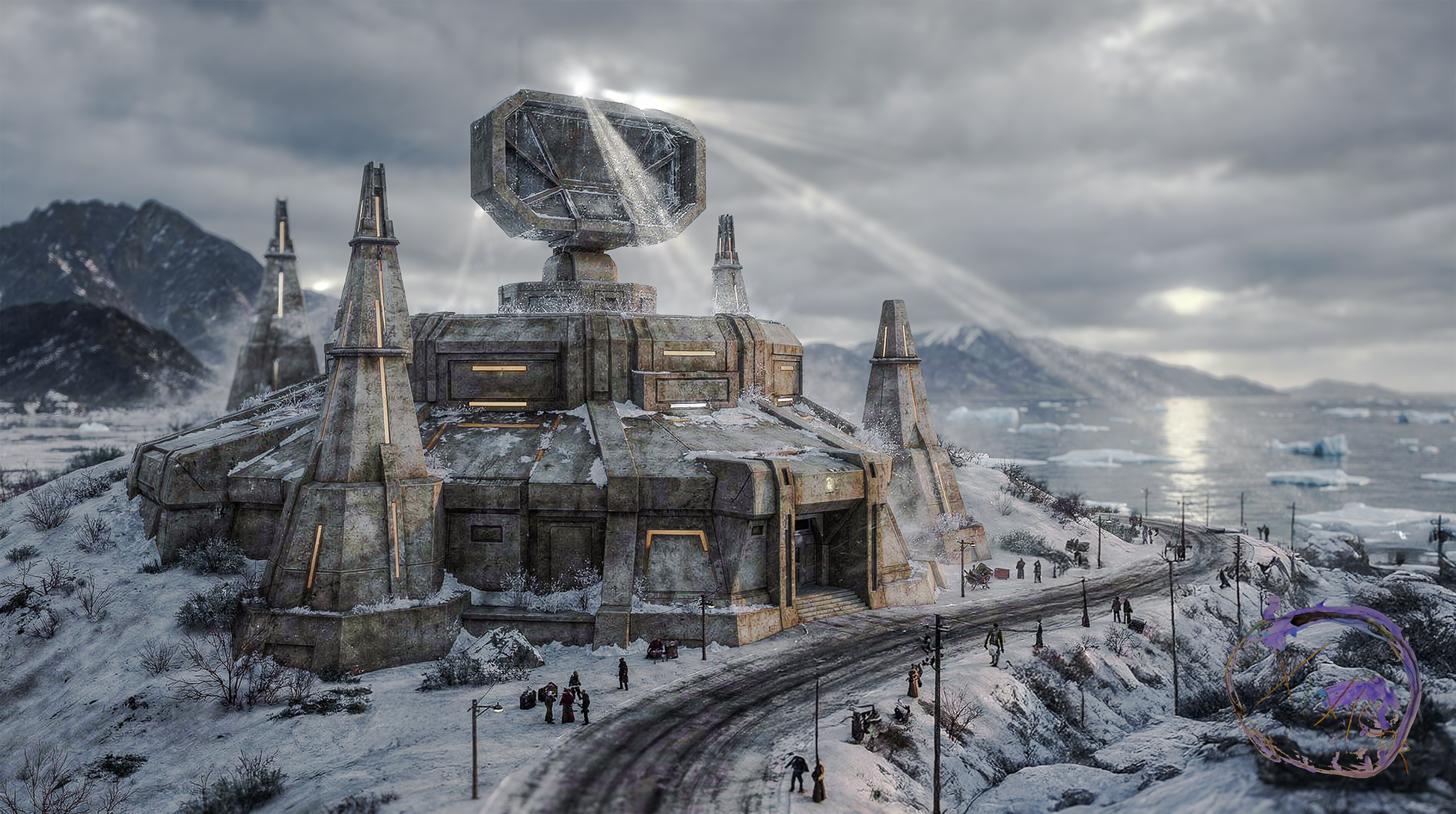 Axtlan Sirocco Building Concept Art #17 digital artwork preview